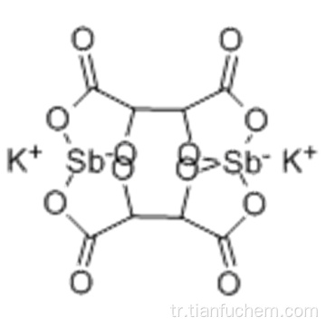 L-Antimon potasyum tartrat CAS 11071-15-1